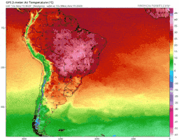 Previsão Das Temperaturas Para Os Próximos Dias No Brasil